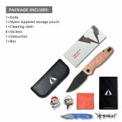 CMB21C Couteau CMB Made Knives Lucky | Lame Drop Point Acier 14C28N | Manche Copper Foil Liner Lock - Livraison Gratuite