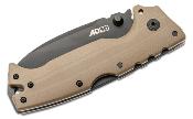 CS28DDDEBK Couteau Cold Steel AD-10 FDE Lame Acier S35VN Blackwash Tri-Ad Lock - Livraison Gratuite