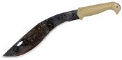 CTK286213DHC Machette Condor Terrakukri Lame Kukri Acier 1075 Manche Polypropylène Tan Étui rigide – Livraison Gratuite