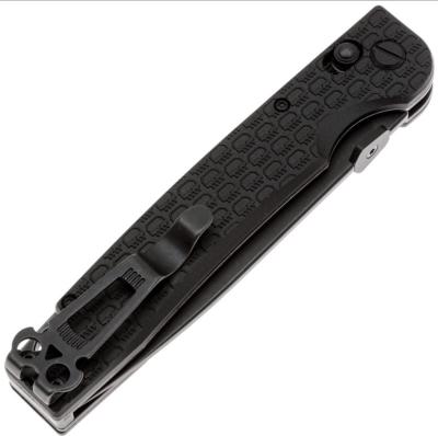 DGRDPTXBKBW Daggerr Dropet DL – Couteau Pliant X-Lock | Lame Drop Point 8Cr14MoV Blk | Manche FRN Noir - Livraison Gratuite
