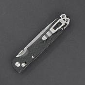 DGRDPTXBKSW Daggerr Dropet DL – Couteau Pliant X-Lock | Lame Drop Point 8Cr14MoV Stonewash | Manche FRN Noir - Livraison Gratuite