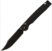 DGRPKXBKBW Daggerr Pike – Couteau Pliant EDC Lame Clip Point Acier 8Cr14MoV Black Manche FRN Noir X-Lock - Livraison Gratuite