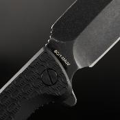 DGRVDFBKBW Couteau Daggerr Vendetta Lame Dagger Acier 8Cr13MoV Manche FRN Noir Liner Lock - Livraison Gratuite