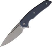 FF005BU Couteau Ferrum Forge Stinger Blue Lame Acier Nitro-V - Livraison Gratuite