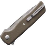 FF010TS Couteau Terzuola Tactical ATCF Lite Tan Lame Acier Nitro-V Blade - Livraison Gratuite 