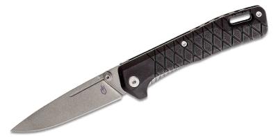 G1878 Couteau Gerber Zilch Black Lame Acier 7Cr17MoV - Livraison Gratuite