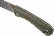 G3424 Couteau Gerber Spine Green | Lame Drop Point Acier 7Cr17MoV Manche Green Rubber Full Tang Housse GFN - Livraison Gratuite 