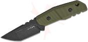 KI1086A1 Kizer Quartz – Couteau Fixe Compact | Lame Acier AEB-L Blk | Manche G10 OD Green | Étui Kydex  - Livraison Gratuite