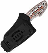 KI1114A3 Couteau Kizer Nightjar | Lame Acier AUS-10 Satin | Manche Micarta Vortex Multi-Color | Housse Kydex - Livraison Gratuite