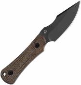KI1122A1 Couteau Kizer Bone | Lame Acier CPM 3V Matte DLC | Manche Micarta Norplex Ultrex | Housse Kydex - Livraison Gratuite