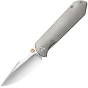KI4784A1 Couteau Pliant Kizer Harpoon Fold Lame Acier Elmax Manche Titane Frame Lock - Livraison Gratuite