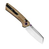 KIV3693A2 Couteau Kizer Madrac Tan Clutch Lock Lame Acier Nitro-V - Livraison Gratuite
