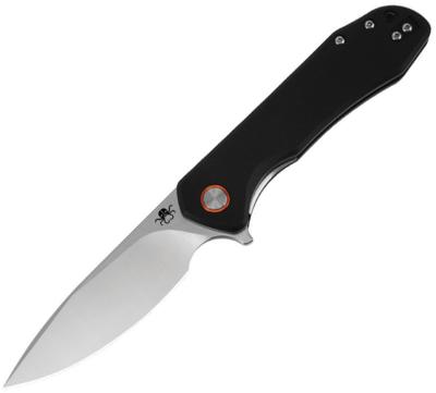 KKNJ131BKL Couteau Pliant Klaken Slate Lame Acier 14C28N Manche Micarta Noir Linerlock Flipper - Livraison Gratuite