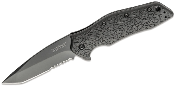 KS1835TBLKSTWMX Couteau Semi Automatique Kershaw Kuro Tanto A/O Lame Acier 8Cr13MoV - Livraison Gratuite 