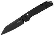 KS2051RBLK Couteau Kershaw Mini Iridium Black Lame Reverse Tanto Acier D2 DuraLock Clip - Livraison Gratuite