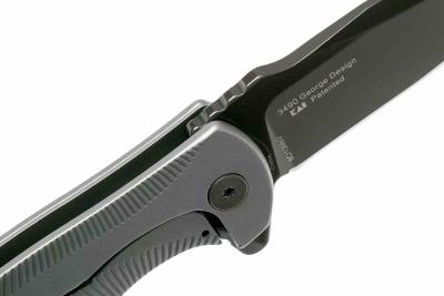 KS3490X Couteau Kershaw Seguin A/O | Lame Drop Point Acier 8Cr13MoV | Frame Lock & Manche Acier - Livraison Gratuite