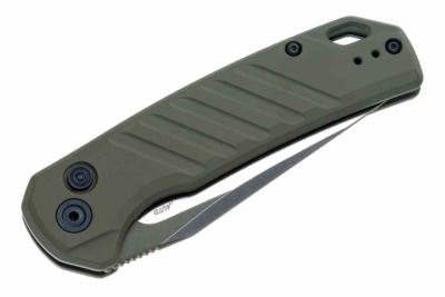 KS7305OL Couteau Automatique Kershaw Launch 23 | Lame Acier CPM-154 | Button Lock & Manche Alu Green USA - Livraison Gratuite