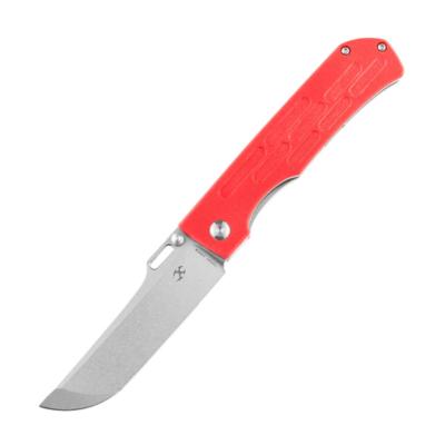 KT1041A2 Couteau Kansept Reedus Red G10 Lame Acier 154CM  - Livraison Gratuite