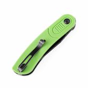 KT2025A4 Kansept Reverie Green – Couteau Pliant Lame Acier 154CM Black TiNi Manche Vert G10 Liner Lock – Livraison Gratuite