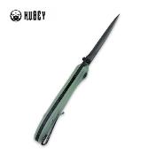 KUB314C Couteau Kubey Ruckus Jade Lame Acier AUS-10 IKBS  - Livraison Gratuite