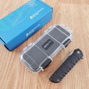 NMB2411BLK Couteau North Mountain Blade Kick Stop Chop Plus - Acier SLD - Lame Tanto - Manche G10 Noir - Linerlock - Livraison Gratuite