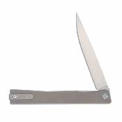 OCA10CTS Ocaso Solstice – Couteau Pliant Lame Acier S35VN Liner Lock Manche Titane Roulement à Billes – Livraison Gratuite 