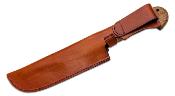 OH7055 Couteau Old Hickory Outdoor Machete Lame Acier Carbone 1075 Etui Cuir Made USA - Livraison Gratuite