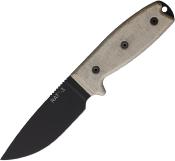 ON8630 Couteau Ontario RAT-3 Lame Acier 1075 Étui Nylon Made In USA - Livraison Gratuite