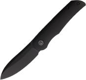PFKE16DADW Couteau Petrified Fish El Camino Black Lame Acier N690 IKBS - Livraison Gratuite
