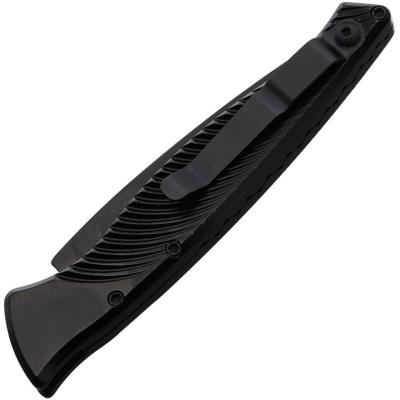 PKCP16BKTS Couteau Automatique Piranha DNA Automatic Black Lame Acier CPM S30V Made USA - Livraison Gratuite