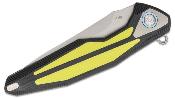 RKTULAYBFG Couteau Rike Knife Tulay Black/Fluorescent Green Lame Acier 154CM IKBS - Livraison Gratuite