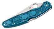 SC07FP4K390 Couteau SPYDERCO POLICE 4 Lame Acier K390 Serr Made Japan - Livraison Gratuite