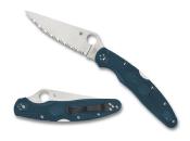 SC07FP4K390 Couteau SPYDERCO POLICE 4 Lame Acier K390 Serr Made Japan - Livraison Gratuite