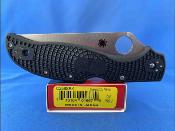 SC258SBK Couteau Spyderco Stretch 2 XL Serrated Lame Acier VG10 Made Japan - Livraison Gratuite