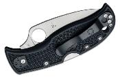 SC262SBK Couteau Spyderco LeafJumper Lame Acier VG-10 Leaf Shaped Serrated Made In Japan - Livraison Gratuite