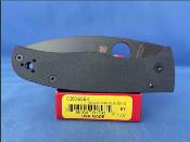 SC263GSBK Spyderco Bodacious – Couteau Lame Acier CPM S30V DLC Dentée Spear Point Manche G10 Noir Compression Lock USA – Livraison Gratuite