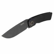 SRM105MGB SRM Knives 105M&#8209;GB Air – Couteau Pliant Lame Acier 14C28N Black Linerlock Manche G10 Noir – Livraison Gratuite