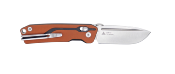 SRM7228J Couteau SRM Knives 7228 Orange Ambi Lock Lame D2 - Livraison Gratuite