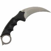 UC2977 United Cutlery Honshu Karambit | Couteau Fixe Lame Hawkbill Acier 7Cr13 Satin | Manche Rubberized Housse Shoulder Harness - Livraison Gratuite