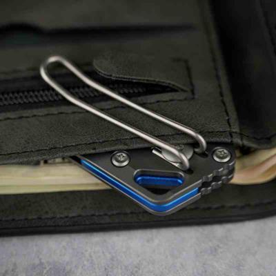 VOSA3510 Couteau pliant Vosteed Parallel A3510 | Lame Tanto Acier 154CM Manche Titane Roulement à Billes - Livraison Gratuite