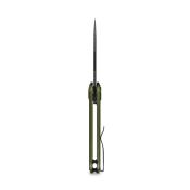 VOSA5102 Couteau Pliant Vosteed Corgi V V Lame Acier 154CM Manche Alu Vert Vanchor Lock - Livraison Gratuite