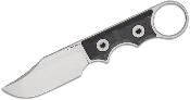 VOSD0501 Couteau Vosteed Quokka-O Bowie Lame Acier 14C28N Micarta Black Housse Kydex - Livraison Gratuite