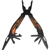 WAR010BO Pince Multi-Outils WithArmour Ranger Lame Acier 430 Manche Acier et TPR Orange - Livraison Gratuite