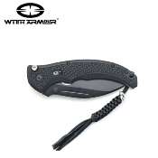 WAR075BK WithArmour Black Claw Lame Acier 440C Linerlock Clip - Livraison Gratuite