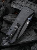 WE2004B Couteau We Knife Banter Black Lame Spear Point Acier S35VN Pivot Roulements à Billes - Livraison Gratuite