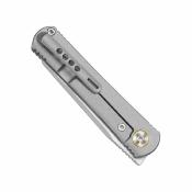 ZX34992A1 Kizer Feist 2 X-Series – Couteau pliant Lame Acier M390 Reverse Tanto Manche titane Frame Lock - Livraison Gratuite