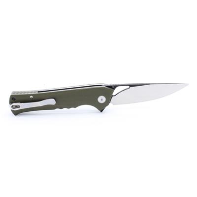 Couteau Bestech Knives Muskie Green Lame Acier D2 Satin/Black BTKG20B2 - Livraison Gratuite
