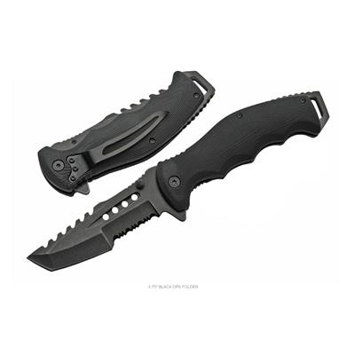 Lot de 3 Couteaux Tactical Military A/O Lame Tanto CN300478 - Livraison Gratuite