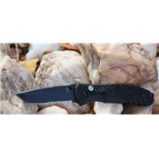 Couteau Gerber Propel A/O Tanto Serrat Lame Acier 420HC Manche Black G-10 Made USA G0840 - Free Shipping