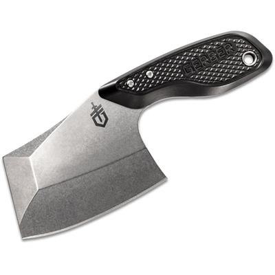 Couteau Gerber Tri-Tip Mini Cleaver Black Lame Acier 7Cr17MoV Etui G1693 - Livraison Gratuite